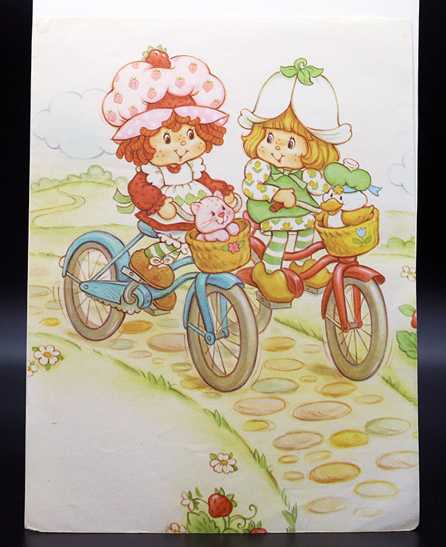 strawberry shortcake bicycle vintage