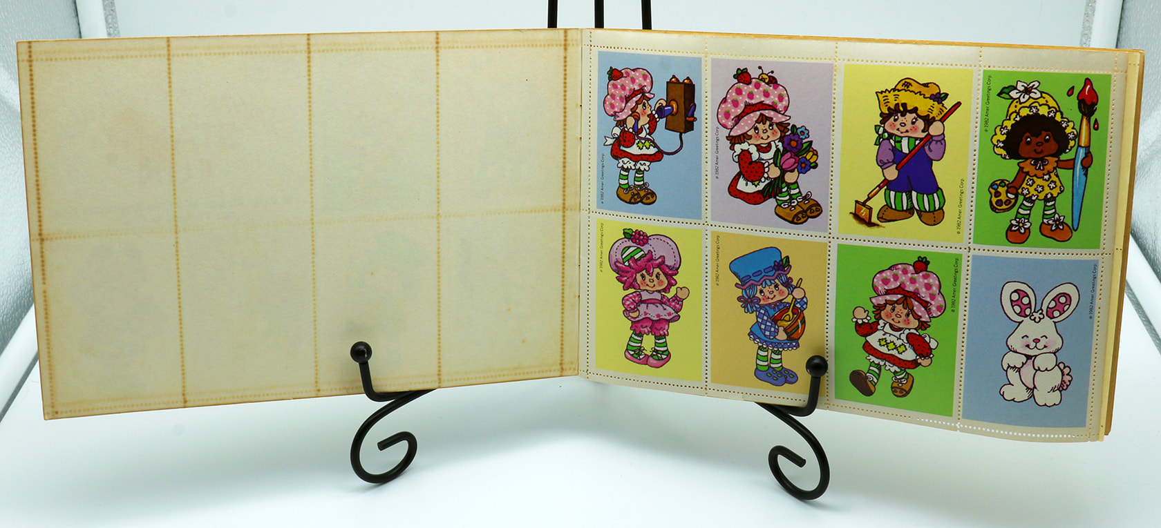 Vintage Strawberry Shortcake Stamp Fun Coloring Book - VINTAGE SHORTCAKE  EPHEMERA